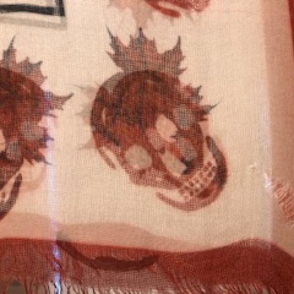 ALEXANDER MCQUEEN - LIMITED EDITION 2010 OLYMPICS MAPLE LEAF SCARF - Picture 6 of 9